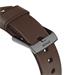 Nomad kožený remienok pre Apple Watch 38/40 mm - Modern Brown/Black Hardware NM1A3RBM00