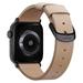 Nomad kožený remienok pre Apple Watch 38/40 mm - Modern Natural/Black Hardware NM10JNB000