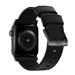 Nomad kožený remienok pre Apple Watch 42/44 mm - Active Pro Black/Black Hardware NM1A41BNW0