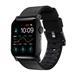 Nomad kožený remienok pre Apple Watch 42/44 mm - Active Pro Black/Black Hardware NM1A41BNW0