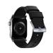 Nomad kožený remienok pre Apple Watch 42/44 mm - Active Pro Black/Silver Hardware NM1A41SNW0