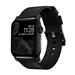 Nomad kožený remienok pre Apple Watch 42/44 mm - Modern Black/Black Hardware NM1A41BM00