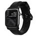 Nomad kožený remienok pre Apple Watch 42/44 mm - Traditional Black/Black Hardware NM1A41BT00