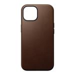 Nomad kryt Modern Leather Case Magsafe pre iPhone 15 - Brown NM01605485