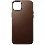 Nomad kryt Modern Leather Case Magsafe pre iPhone 15 Plus - Brown NM01610885