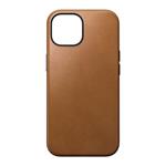 Nomad kryt Modern Leather Case Magsafe pre iPhone 15 - Tan NM01606185