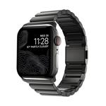 Nomad remienok pre Apple Watch 42/44/45/49 mm - Steel Band/Graphite Hardware NM1A41BXS0