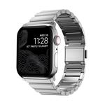 Nomad remienok pre Apple Watch 42/44/45/49 mm - Steel Band/Silver Hardware NM1A4HSXS0