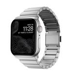 Nomad remienok pre Apple Watch 44/45/49 mm - Aluminium Band/Silver Hardware NM01328285