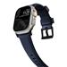 Nomad remienok Rugged Strap pre Apple Watch 44/45/49mm - Atlantic Blue/Black Hardware NM01295785