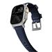 Nomad remienok Rugged Strap pre Apple Watch 44/45/49mm - Atlantic Blue/Silver Hardware NM01296485