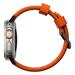 Nomad remienok Rugged Strap pre Apple Watch 44/45/49mm - Ultra Orange/Black Hardware NM01217985