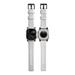 Nomad remienok Rugged Strap pre Apple Watch 44/45/49mm - White/Black Hardware NM01575685