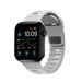 Nomad remienok Sport Strap pre Apple Watch 38/40mm - Lunar Gray NM01959885