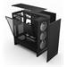 NZXT case H5 Flow RGB / 360 mm RGB core fan / mesh / Black CC-H52FB-R1