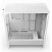 NZXT case H5 Flow RGB / 360 mm RGB core fan / mesh / White CC-H52FW-R1