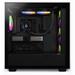 NZXT vodní chladič Kraken 240 ELITE RGB / 2x120mm RGB fan / 4-pin PWM / LCD disp. / 6 let RL-KR24E-B1