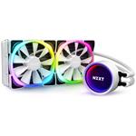 NZXT vodní chladič Kraken X53 RGB / 2x 120mm fan / LGA 2066/2011(-3)/1366/1156/1155/1151/1150/AM4 / bílý / 6 RL-KRX53-RW