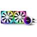 NZXT vodní chladič Kraken X63 RGB / 2x 140mm fan / LGA 2066/2011(-3)/1366/1156/1155/1151/1150/AM4/ bílý / 6 RL-KRX63-RW