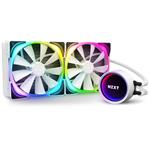 NZXT vodní chladič Kraken X63 RGB / 2x 140mm fan / LGA 2066/2011(-3)/1366/1156/1155/1151/1150/AM4/ bílý / 6 RL-KRX63-RW