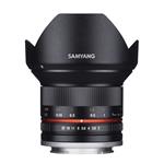 Objektív Samyang 12mm F2.0 Canon M (Black) F1220502101