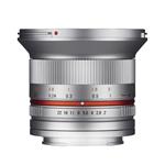Objektív Samyang 12mm F2.0 Fuji X (Silver) F1220510102