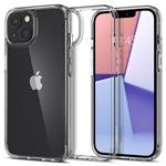 Ochranný kryt Spigen Crystal Hybrid pro iPhone 13 transparentní ACS03560