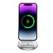 Ofkoz Wireless Charger 3 in 1 - Silver OKFW02