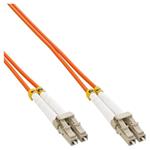 Optický duplex kabel MM 50/125, LC/LC, LSOH, (OM2), 5m, oranžový O0310.5