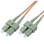 Optický duplex patch kábel 50/125, OM2, SC/SC, 1m 13-HHM111-1M