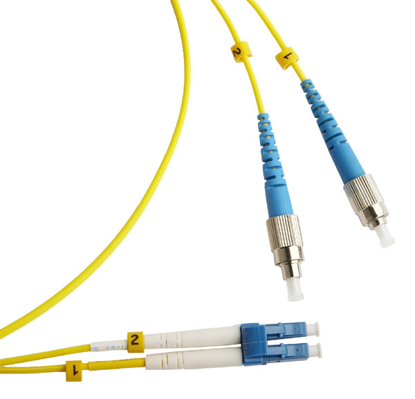 Optický patch cord duplex FC-LC 50/125 MM, 5m 5027106651