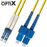 Optický patchkabel duplexní, LC-SC 9/125um SM, 3m 1052