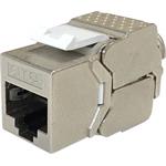 OPTIX keystone modul Cat6A, RJ45/s beznástrojový, š. 16 mm 5018