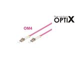 OPTIX LC-LC Optický patch cord 50/125 0,5m OM4 Duplex 0929