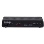 Orava DVB-30 digitální pozemní přijímač DVB-T2, HD, HEVC, PVR, paměť pro 500 programů, SCART, HDMI, ethernet, černá