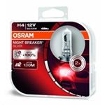 OSRAM autožárovka H4 NIGHT BREAKER SILVER 12V 60/55W P43T (Duo-Box) 64193NBS-HCB