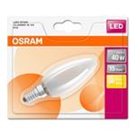 OSRAM LED STAR CL B GL Fros. 4W 827 E14 470lm 2700K (CRI 80) 15000h A++ (Blistr 1ks) 4052899959187