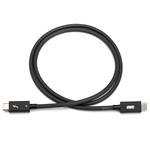 OWC kábel Thunderbolt 4 / USB-C Cable 1m - Black OW-CBLTB4C1.0M