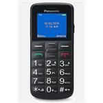 Panasonic KX-TU110EXB mobilní telefon pro seniory - barevný displej, Dual Sim, microSD, černý