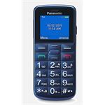 Panasonic KX-TU110EXC mobilní telefon pro seniory - barevný displej, Dual Sim, microSD, modrý