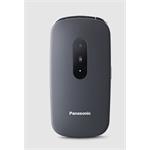 Panasonic KX-TU446EXG mobilní telefon pro seniory - barevný displej 2,4", véčko, šedý