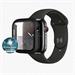 PanzerGlass ochranné sko Full Body AB pre Apple Watch 4/5/6/SE 44mm - Black Frame 3641