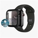 PanzerGlass ochranné sko Full Body AB pre Apple Watch 4/5/6/SE 44mm - Black Frame 3641