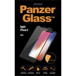 PanzerGlass - Tvrdené sklo Curved Edges pre iPhone XS/X, čierna 2623