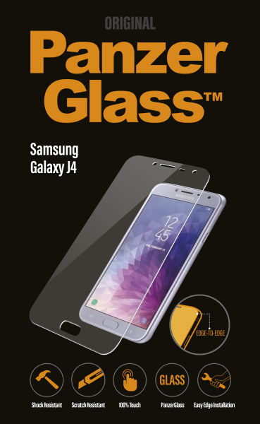 PanzerGlass - Tvrdené sklo pre Samsung Galaxy J4 2018, číra 7157