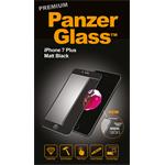 PanzerGlass - Tvrdené sklo PREMIUM pre iPhone 8/7 Plus, čierna 2604