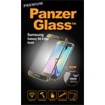 PanzerGlass - Tvrdené sklo PREMIUM pre Samsung Galaxy S6 Edge, zlatá 1025