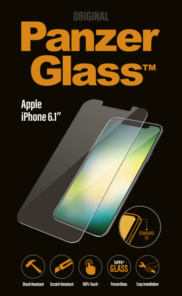 PanzerGlass - Tvrdené sklo Standard Fit pre iPhone XR, číra 2638