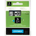 páska DYMO 53710 D1 Black On Transparent Tape (24mm) S0720920