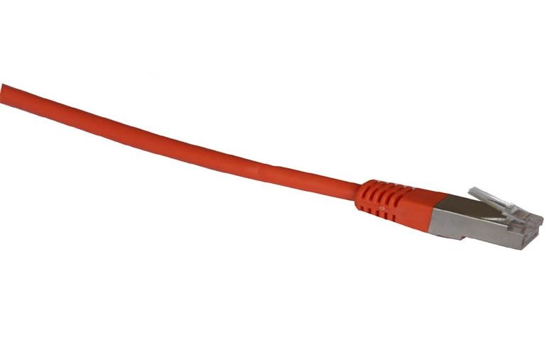 Patch cord FTP cat5e 0,25M oranžový